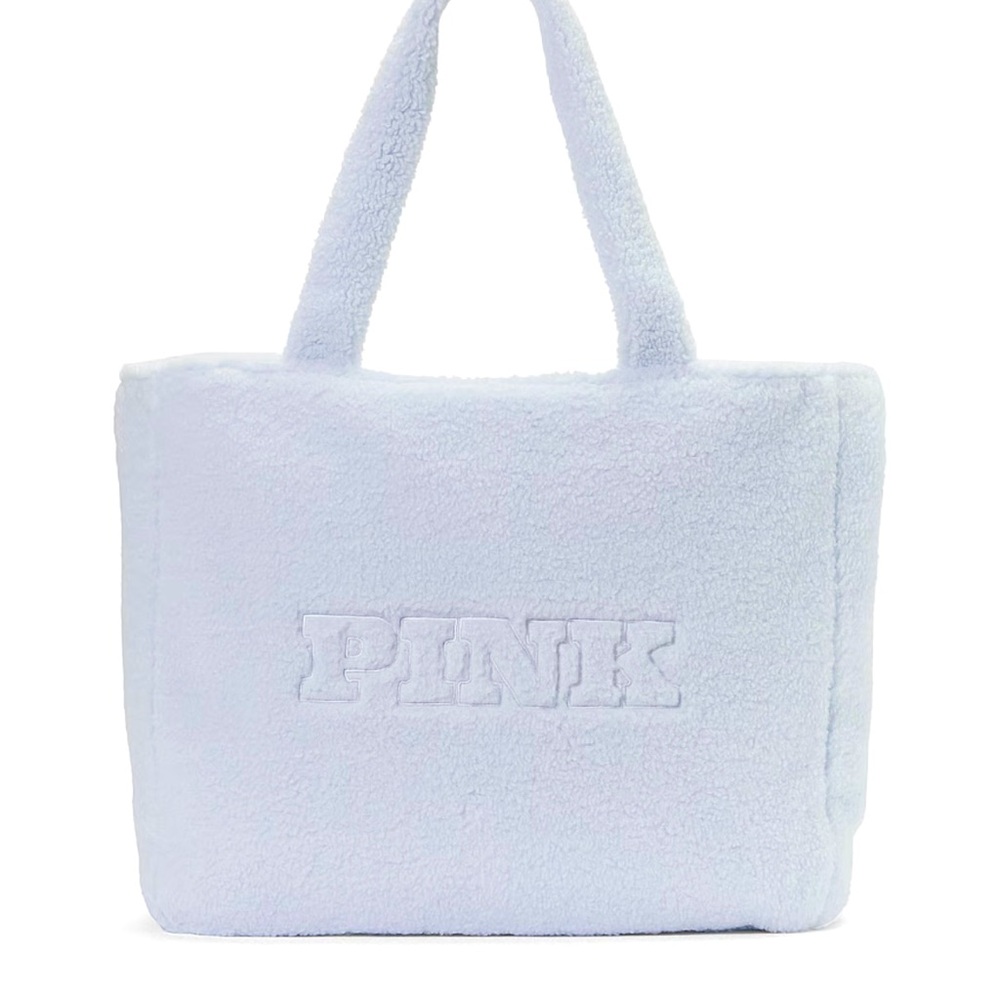 PINK Victoria's Secret Sherpa Tote Bag